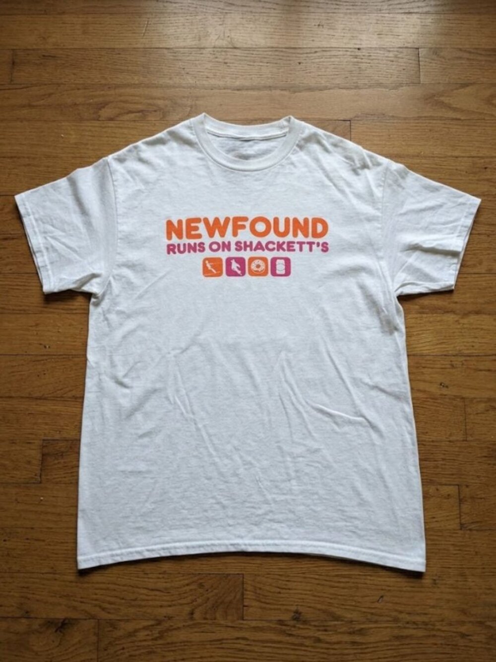 Newfound Runs On Shackett's Crew Neck T-Shirt